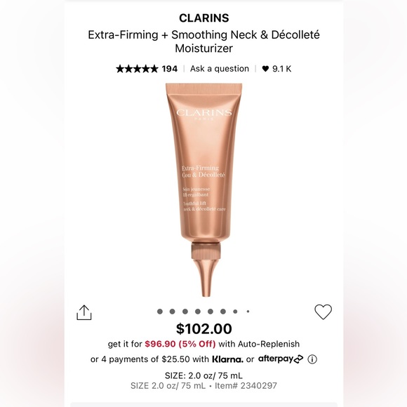 Clarins Firming & Lifting set - Picture 5 of 6